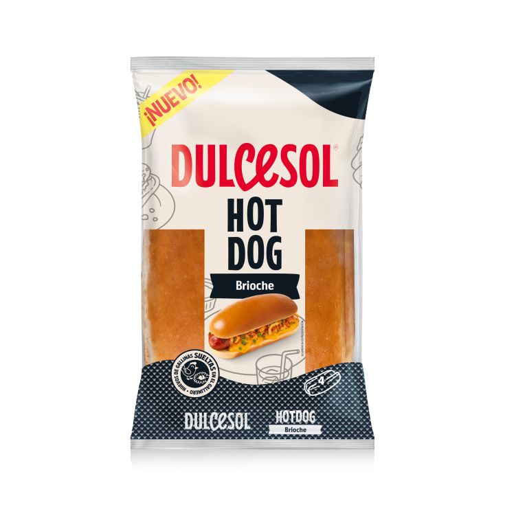 HOT DOG BRIOCHE DULCESOL 4U