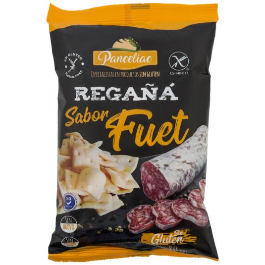 REGAÑA FUET S/GLUTEN PANCELIAC 80G