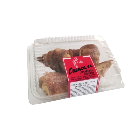 CARACOLAS RELLENA CREMA CUENCA 280G