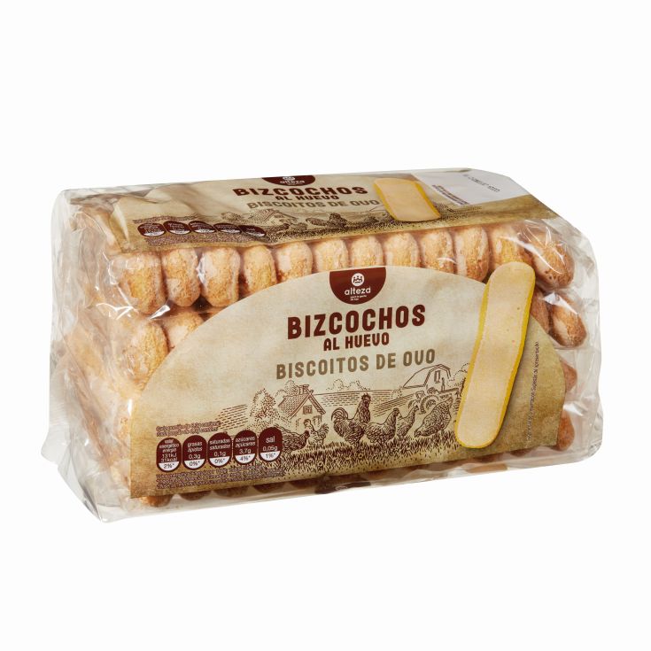 BIZCOCHO AL HUEVO ALTEZA 400G