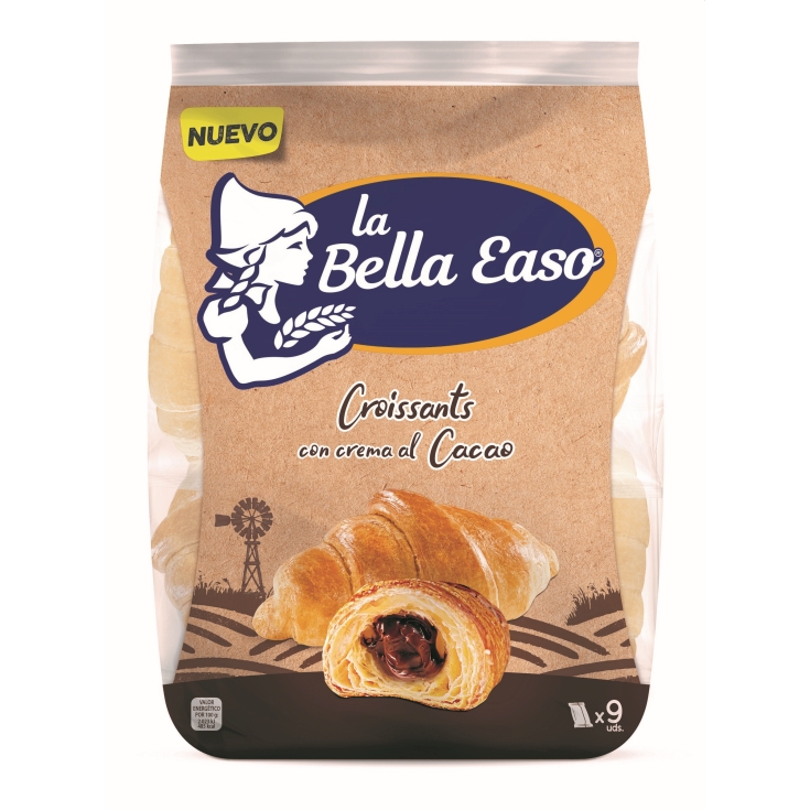 CROISSANT R/CHOCO LA BELLA EASO 9 UDS