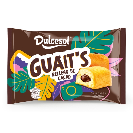 BIZCOCHO GUAIT´S R/CHOCO DULCESOL P-3