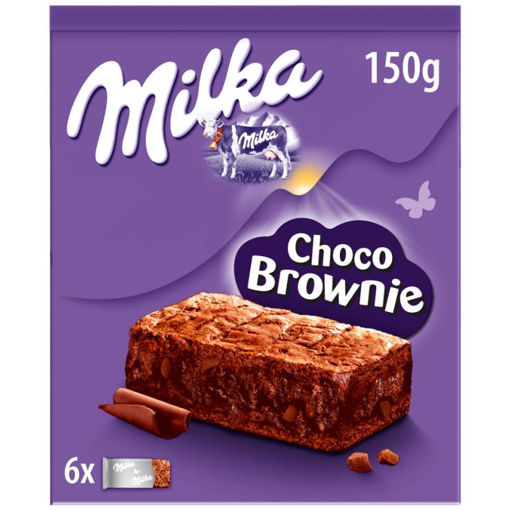 MILKA SOFT CHOCO BROWNIE 150G
