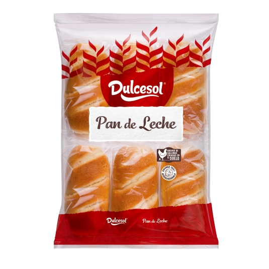 PAN DE LECHE DULCESOL 6U