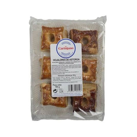 HOJALDRE MIEL EL CARTUJANO 180G