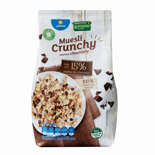 MUESLI CRUNCHY CON CHOCOLATE ALTEZA 500G