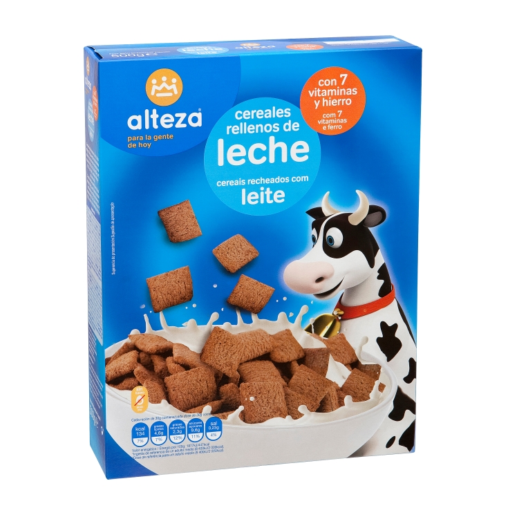 CEREAL RELLENO LECHE ALTEZA 500 GR