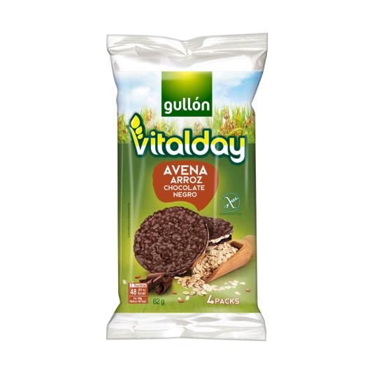 TORTAS ARROZ AVE/CHOCO VITALDAY