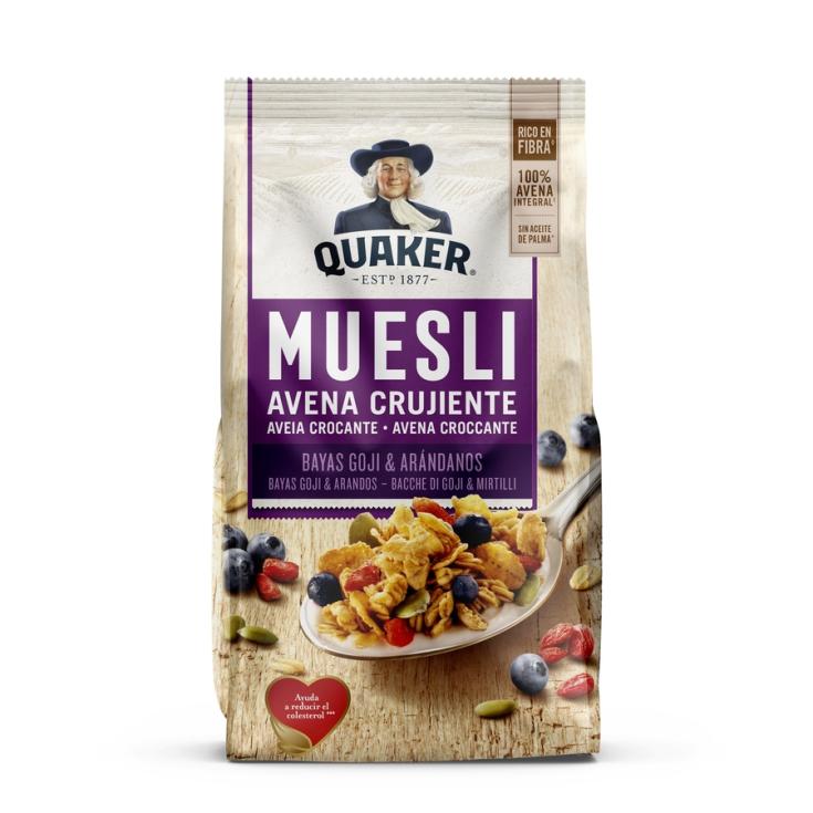 CERALES QUAKER MUESLI & ARANDANO