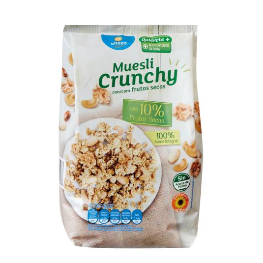 MUESLI CRUNCHY FRUTOS SECOS ALTEZA 500G