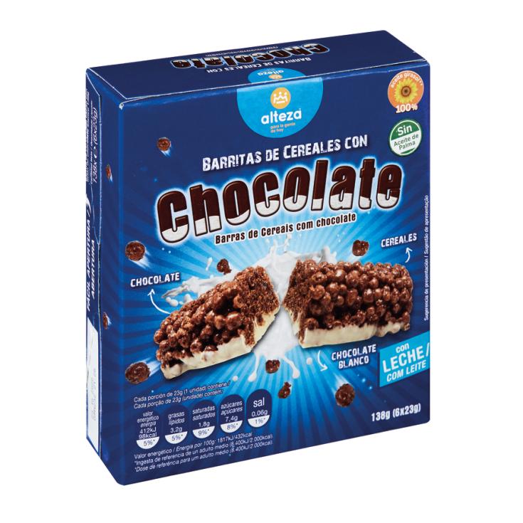 BARRITAS CEREAL C/CHOCO BLANCO ALTEZA