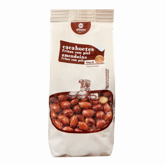 CACAHUETE FRITO PIEL C/SAL ALTEZA 250G