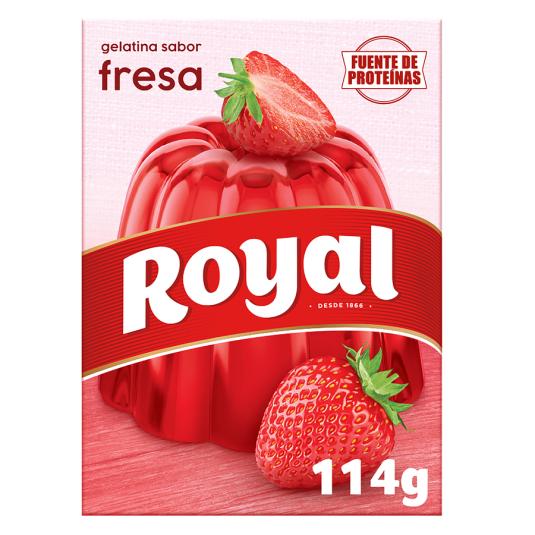 GELATINA FRESA ROYAL 114G