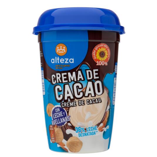 CREMA CACAO LECHE/AVELLANAS ALTEZA 500G