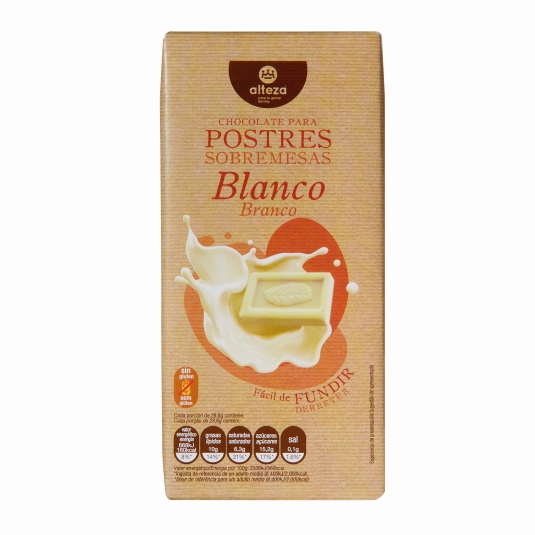CHOCOLATE BLANCO POSTRE ALTEZA 200G