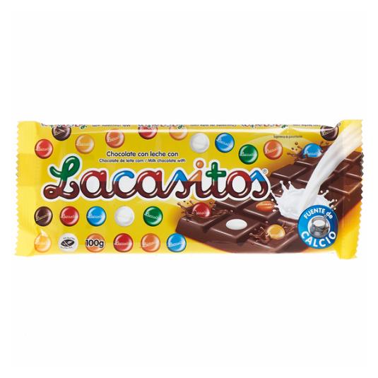 CHOCOLATE C/LACASITOS 100 GR