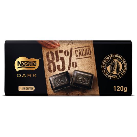 CHOCOLATE DARK 85% NESTLE 120G