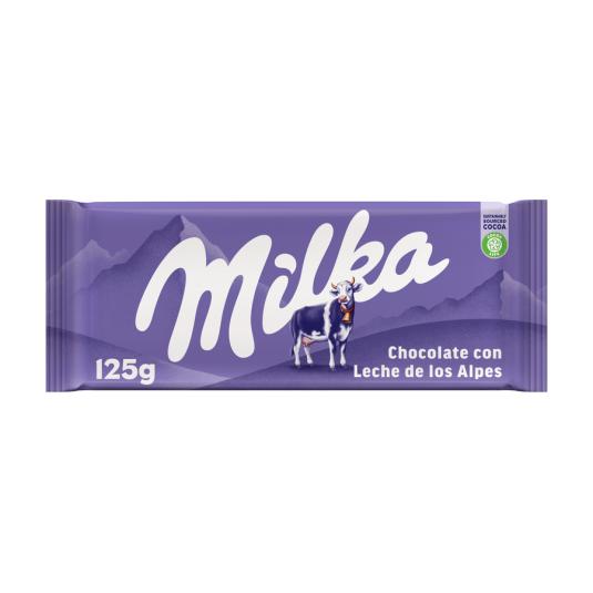 CHOCOLATE MILKA LECHE 125 GR