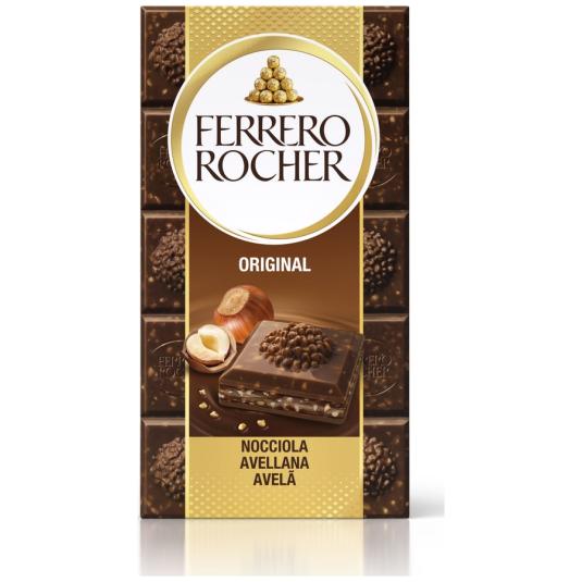 CHOCOLATE C/LECHE FERRERO 90G.