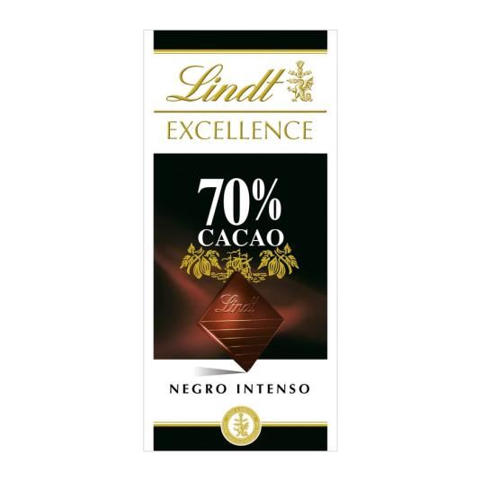 CHOC.LINDT EXCELLENT 70% CACAO