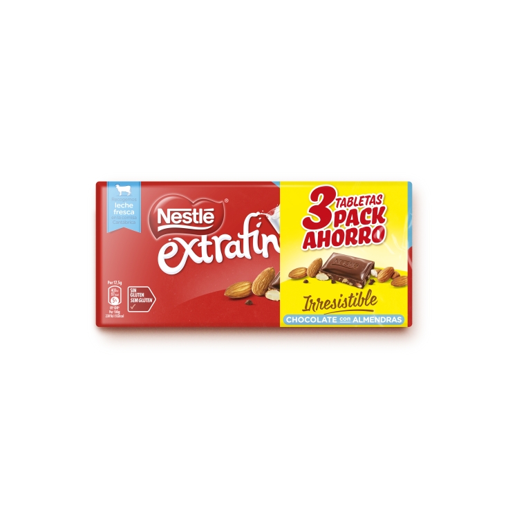 CHOCOLATE ALMENDRAS EXTRAF. NESTLE P-3