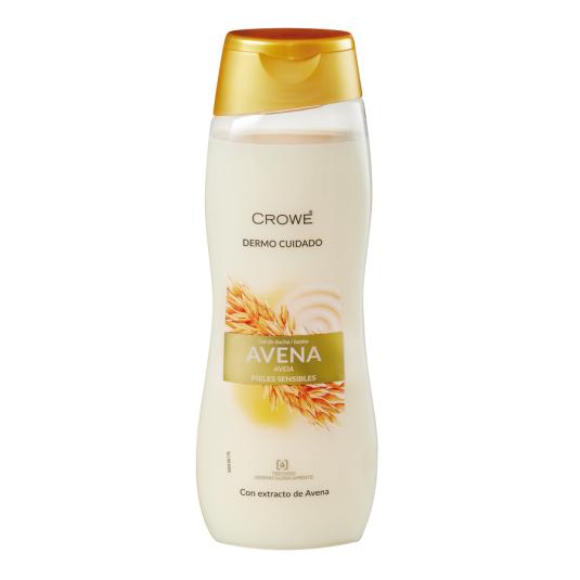 GEL BAÑO AVENA CROWE 750ML