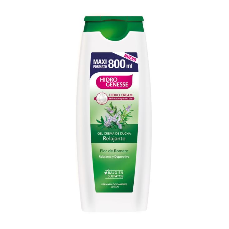 GEL DUCHA RELAJANTE HIDROGENESSE 800ML