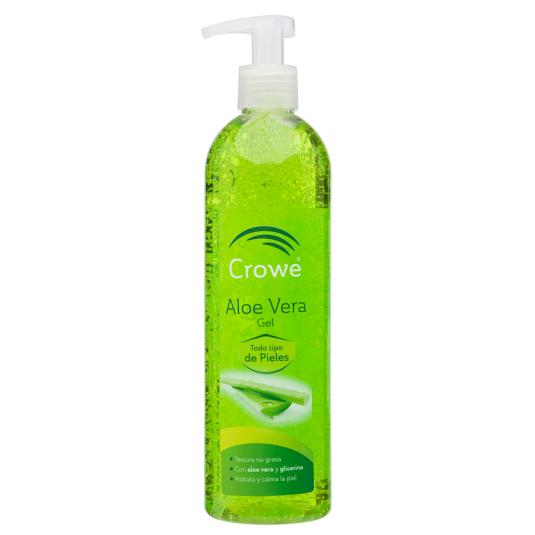 GEL CORPORAL ALOE VERA CROWE 400ML