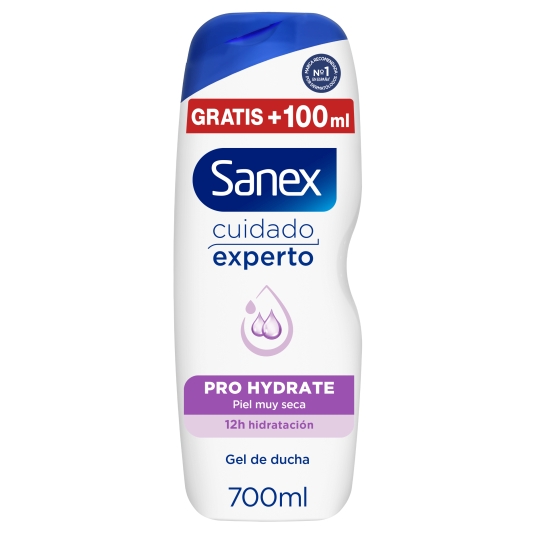 GEL SANEX HIDRATANTE 600+100ML