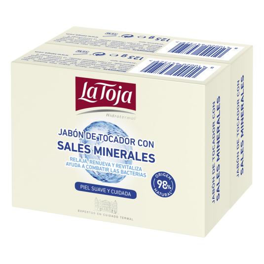 JABON PASTILLA LA TOJA 2X125GR