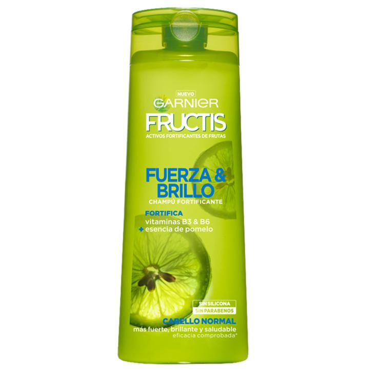 CHAMPU FUERZA Y BRILLO FRUCTIS 400ML