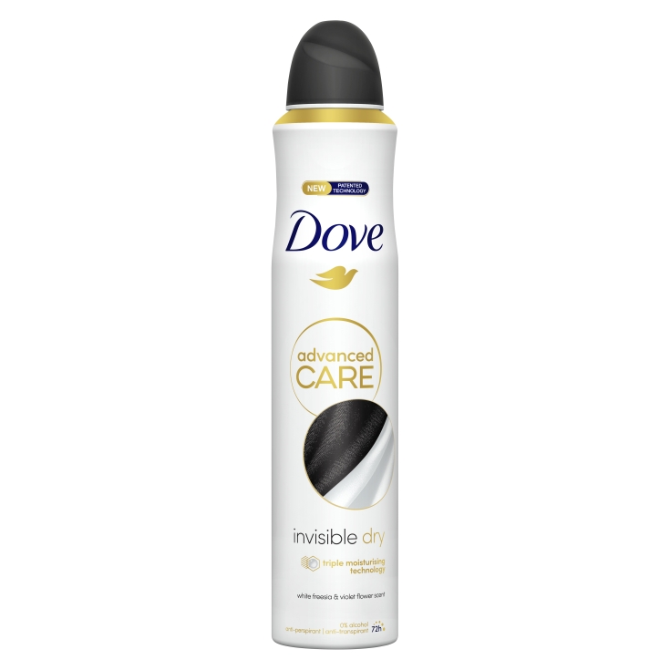 DEO.DOVE INVISIBLE DRY SPRAY 200ML