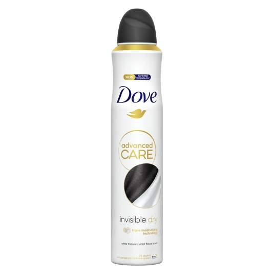 DEO.DOVE INVISIBLE DRY SPRAY 200ML