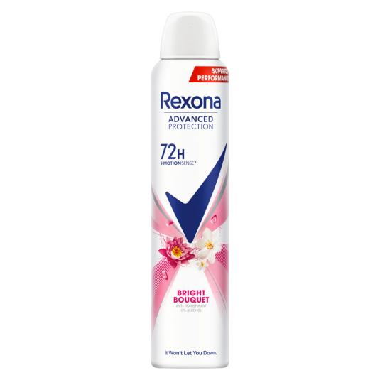 DEO.REXONA ADV.72 H. BRIGHT BOUQUET 200M