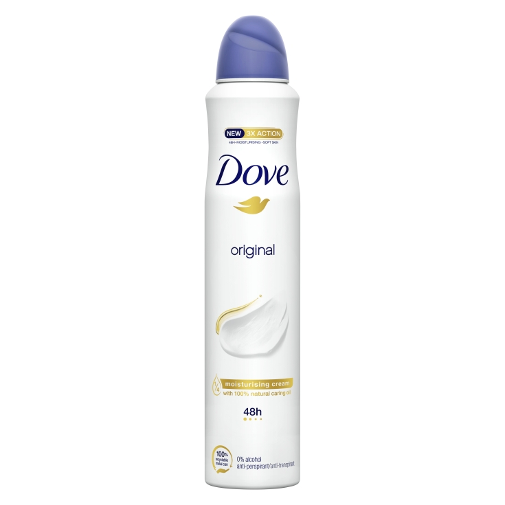 DEO.DOVE ORIGINAL SPRAY 200ML