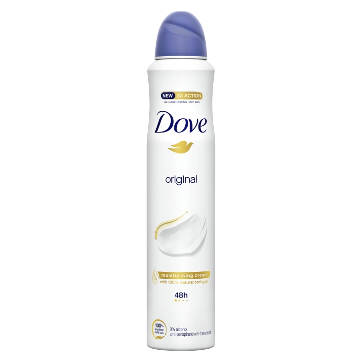 DEO.DOVE ORIGINAL SPRAY 200 ML