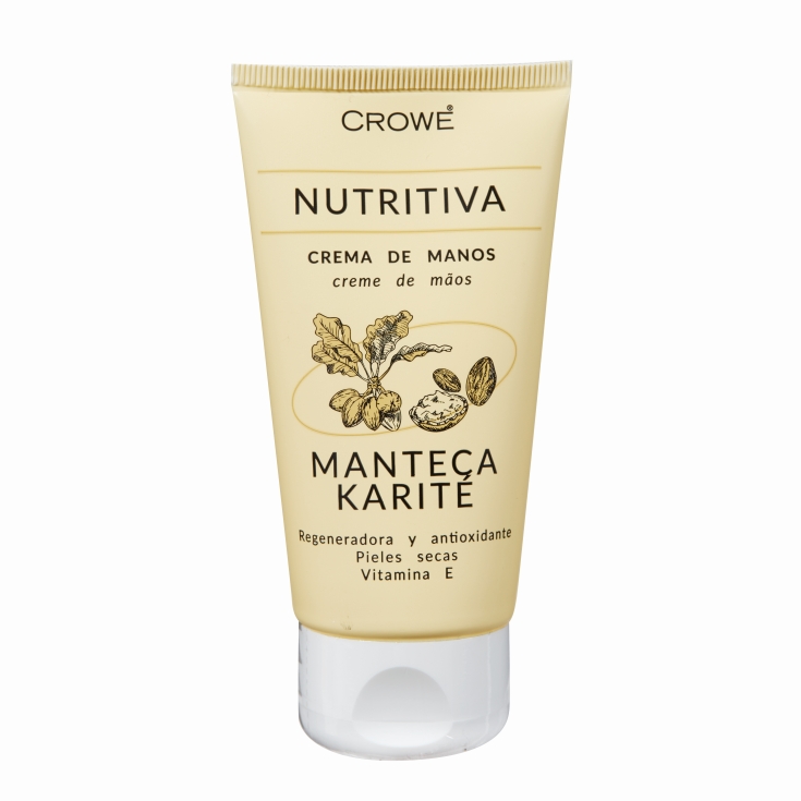 CREMA MANOS MANTECA KARITE CROWE 125ML