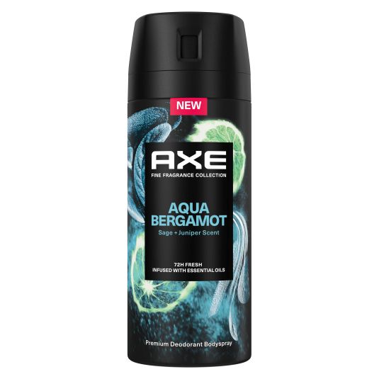 DEO.AXE BLACK BERGAMOT 150ML