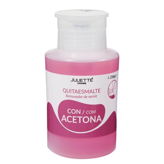 QUITAESMALTE ACETONA CROWE 190ML