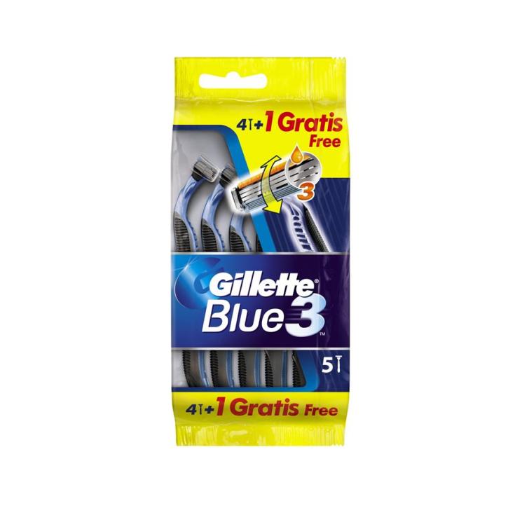 GILLETTE BLUE3 DESECH 4+1 UDS