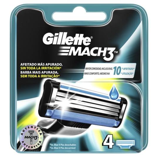 REC.GILLETTE MACH-3 4U