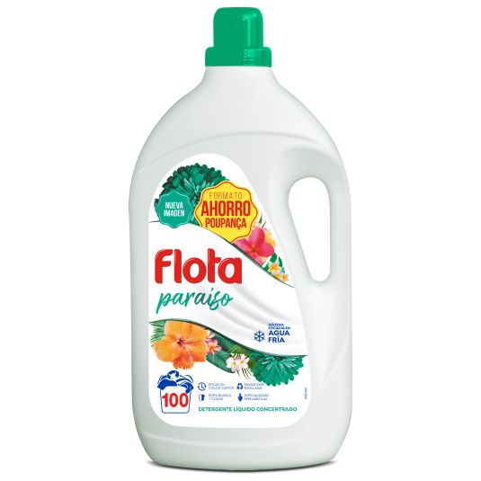 DET. LIQUIDO PARAISO FLOTA 100D