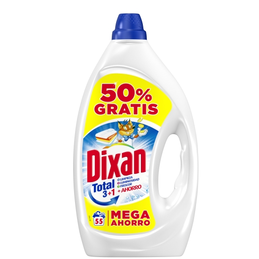 DET.LIQUIDO GEL AZUL DIXAN 55D