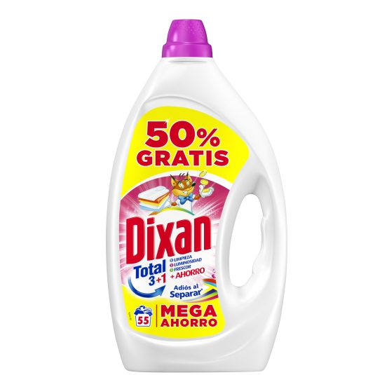 DET.LIQUIDO GEL A/SEPARAR DIXAN 55D