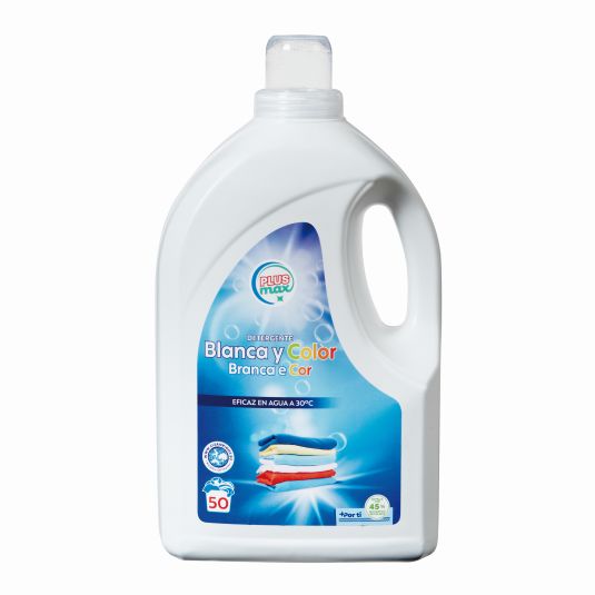 DET.LIQUIDO BLANCO COLOR PLUS MAX 50LAV