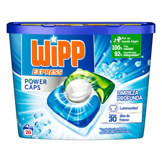 DETERGENTE POWER CAPS WIPP EXPRESS 20D