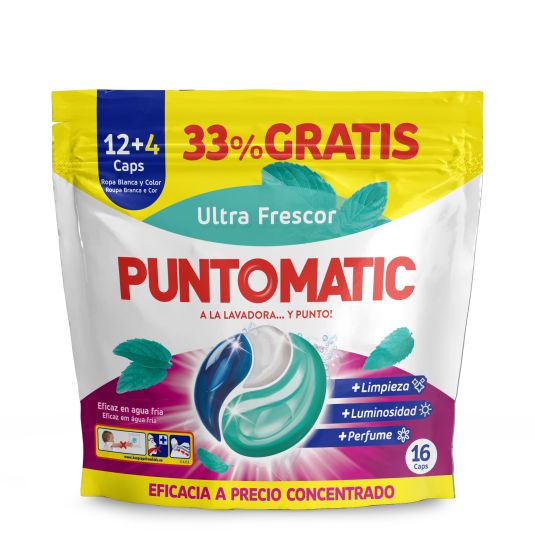 DET.CAPSULAS FRESCOR PUNTOMATIC 12+4D