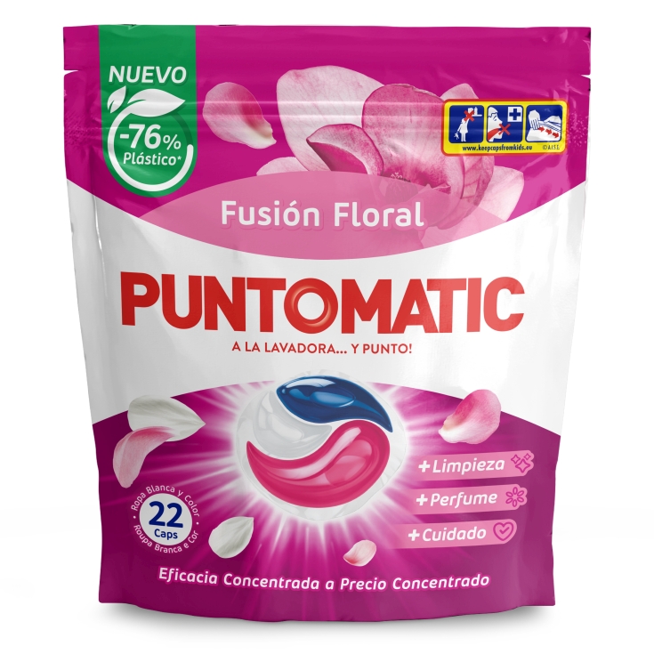 DET.CAPSULAS FLORAL PUNTOMATIC 22D