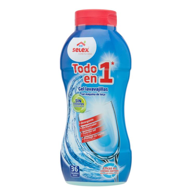 GEL LAVAVAJILLAS SELEX 720ML