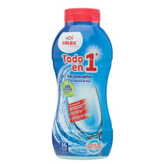 GEL LAVAVAJILLAS SELEX 720ML